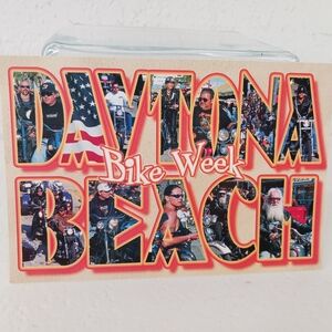 Postcard Bike Week Daytona Beach Florida, photos by Rindy Nyberg